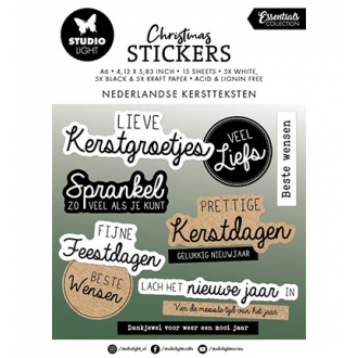 Stickers Nederlandse Kerst...